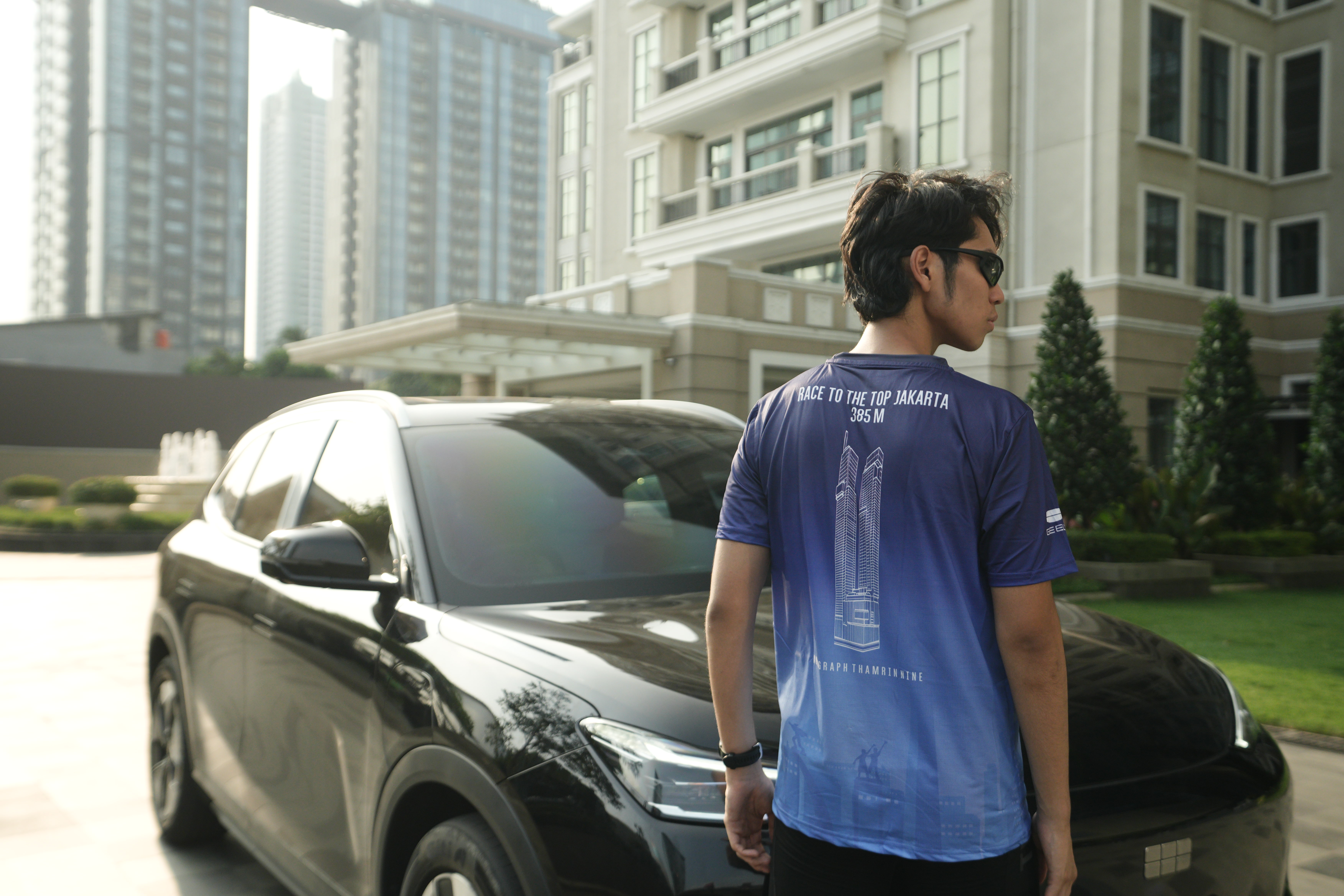 Geely EX5 mendukung mobilitas atlet dan tamu undangan dengan kenyamanan premium, teknologi keselamatan, serta jarak tempuh hingga 495 km